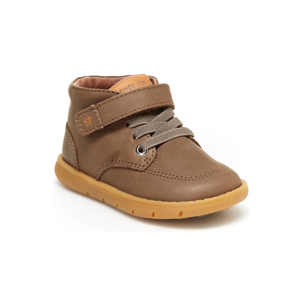Stride Rite Quinn boot | brown leather boot | infant/toddler size 4